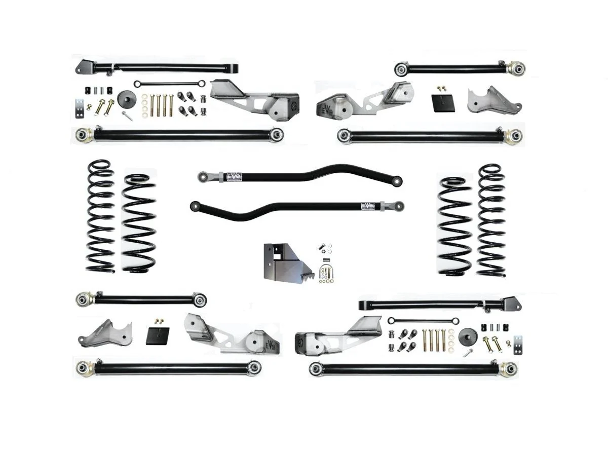 2.5 inch HEAVY DUTY GAS/392 HIGH CLEARANCE LONG ARM JEEP WRANGLER JLU SUSPENSION SYSTEM with HD Springs (4 DOOR ONLY) - Image 3