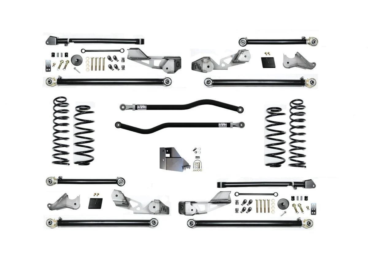 3.5 INCH 392 LIFT HIGH CLEARANCE LONG ARM HD JEEP WRANGLER JLU SUSPENSION SYSTEM (4 DOOR ONLY) - Image 3