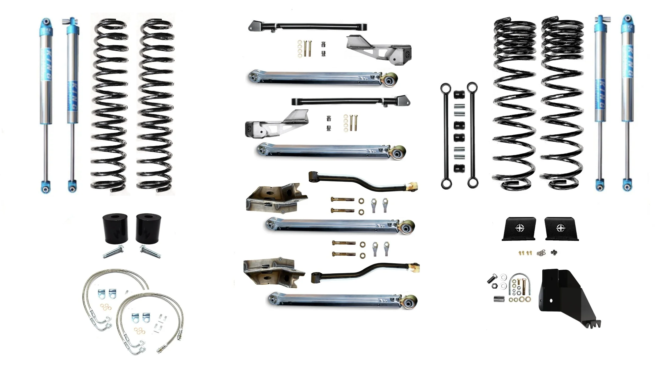 4.5" DIESEL JT GLADIATOR LONG ARM LIFT KIT SUSPENSION SYSTEMS - Image 17