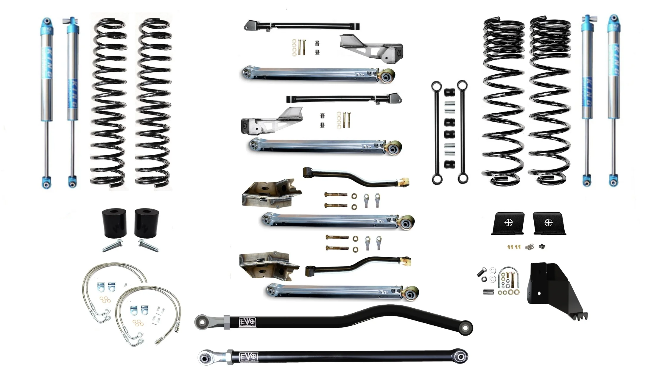 4.5" DIESEL JT GLADIATOR LONG ARM LIFT KIT SUSPENSION SYSTEMS - Image 19