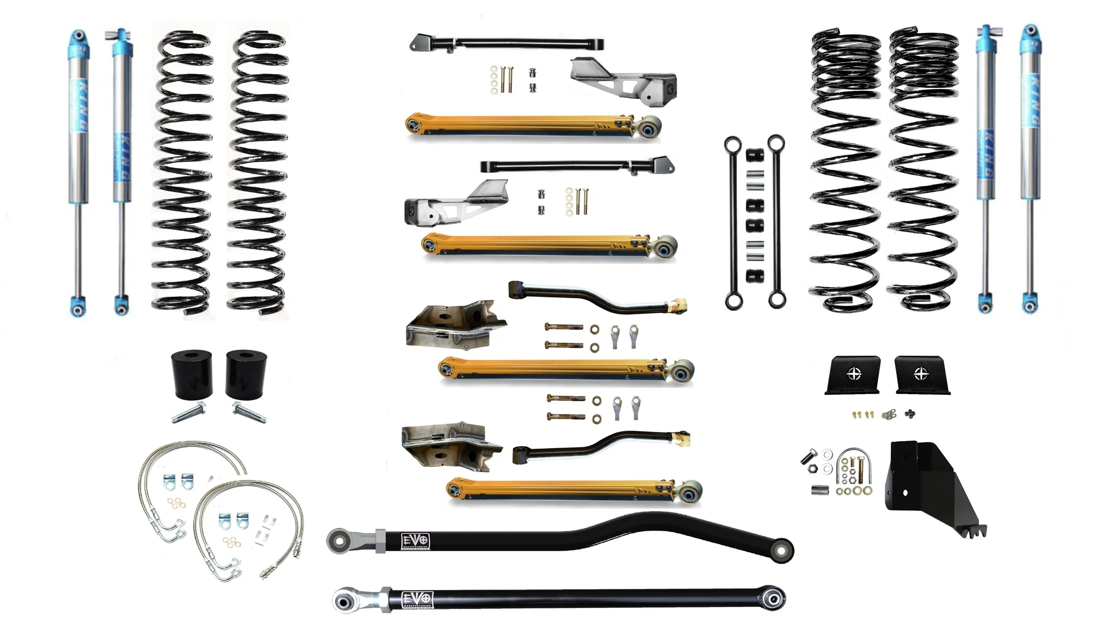 4.5" DIESEL JT GLADIATOR LONG ARM LIFT KIT SUSPENSION SYSTEMS - Image 20