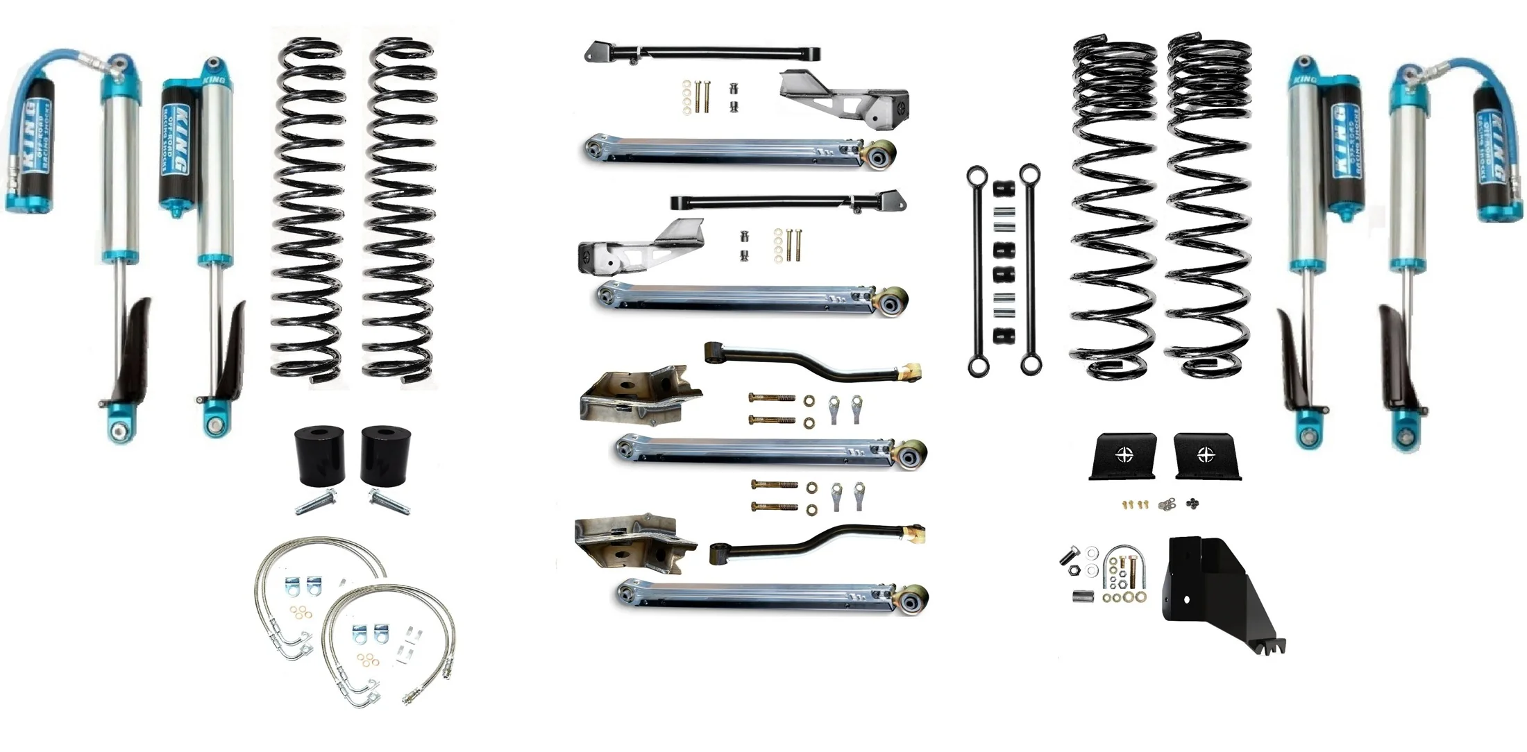 4.5" DIESEL JT GLADIATOR LONG ARM LIFT KIT SUSPENSION SYSTEMS - Image 21