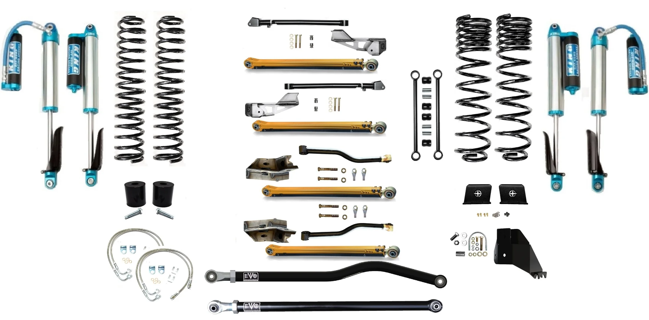 4.5" DIESEL JT GLADIATOR LONG ARM LIFT KIT SUSPENSION SYSTEMS - Image 24