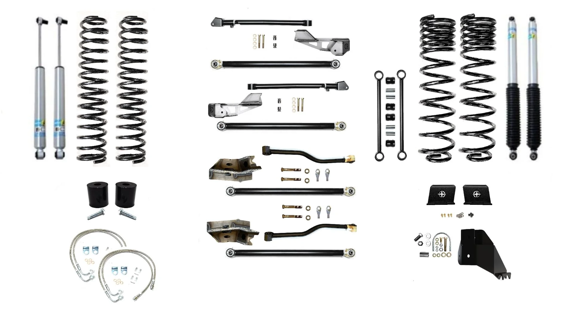 4.5" DIESEL JT GLADIATOR LONG ARM LIFT KIT SUSPENSION SYSTEMS - Image 3