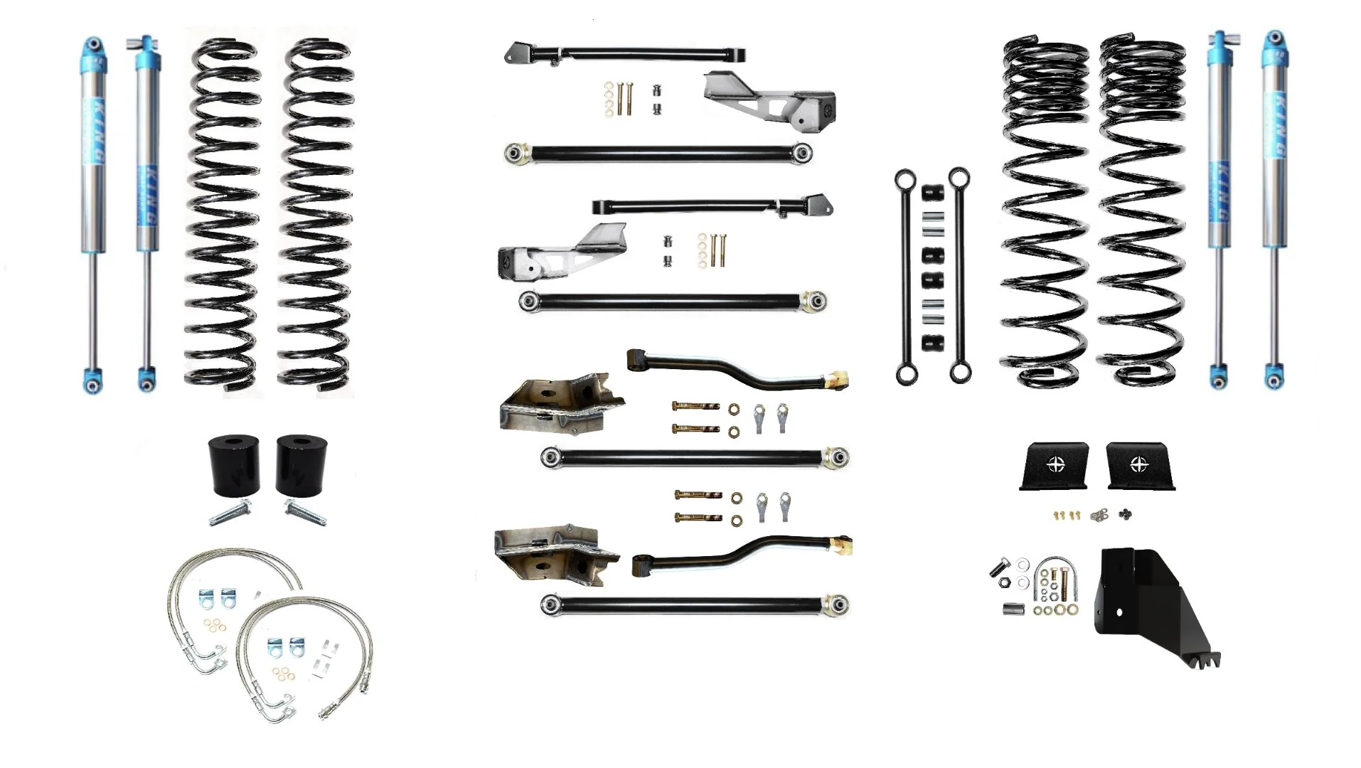 4.5" DIESEL JT GLADIATOR LONG ARM LIFT KIT SUSPENSION SYSTEMS - Image 5