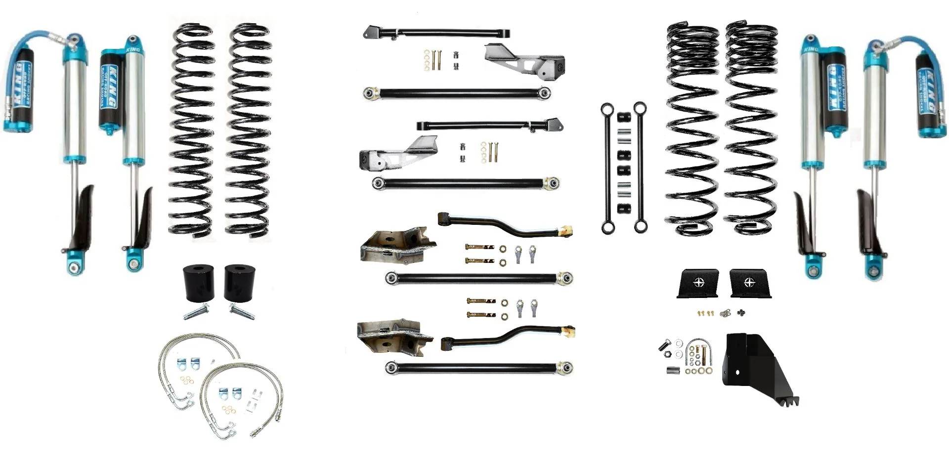 4.5" DIESEL JT GLADIATOR LONG ARM LIFT KIT SUSPENSION SYSTEMS - Image 7