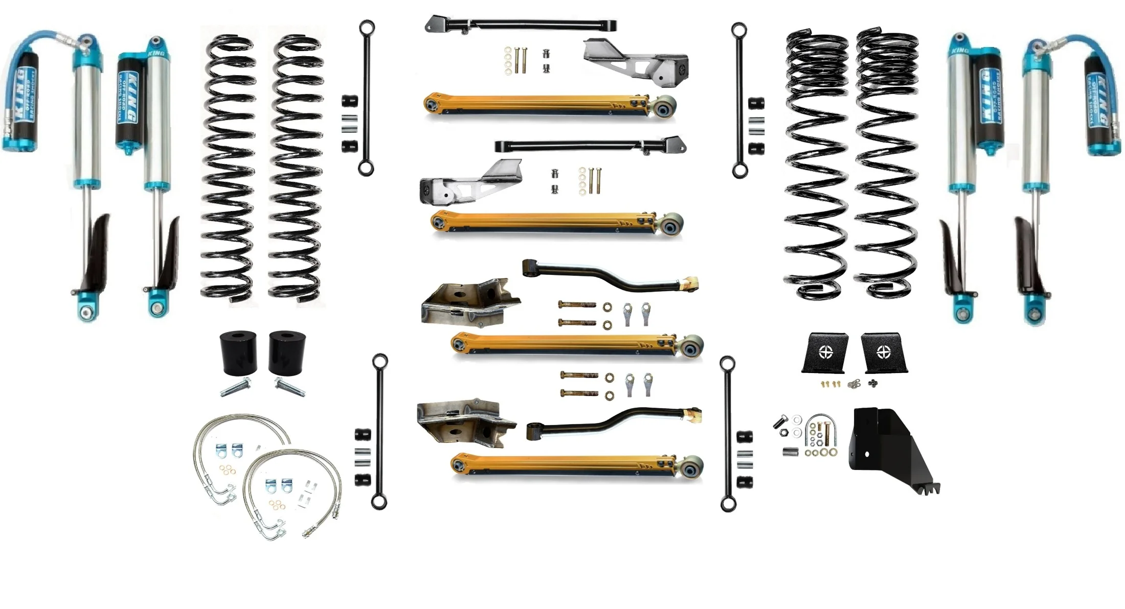 6.5" GAS JT GLADIATOR LONG ARM LIFT KIT SUSPENSION SYSTEMS - Image 11