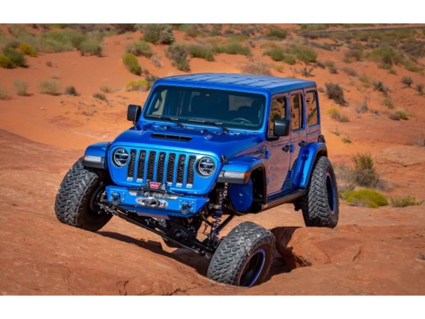 JLU (4-Door) GAS 3-5 INCH LIFT KING 2.5 INCH COILOVER PRO SUSPENSION SYSTEMS JEEP WRANGLER - Image 5