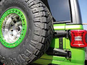 JEEP WRANGLER HEAVY DUTY HINGED SPARE TIRE CARRIER FOR JL/JLU - Image 4