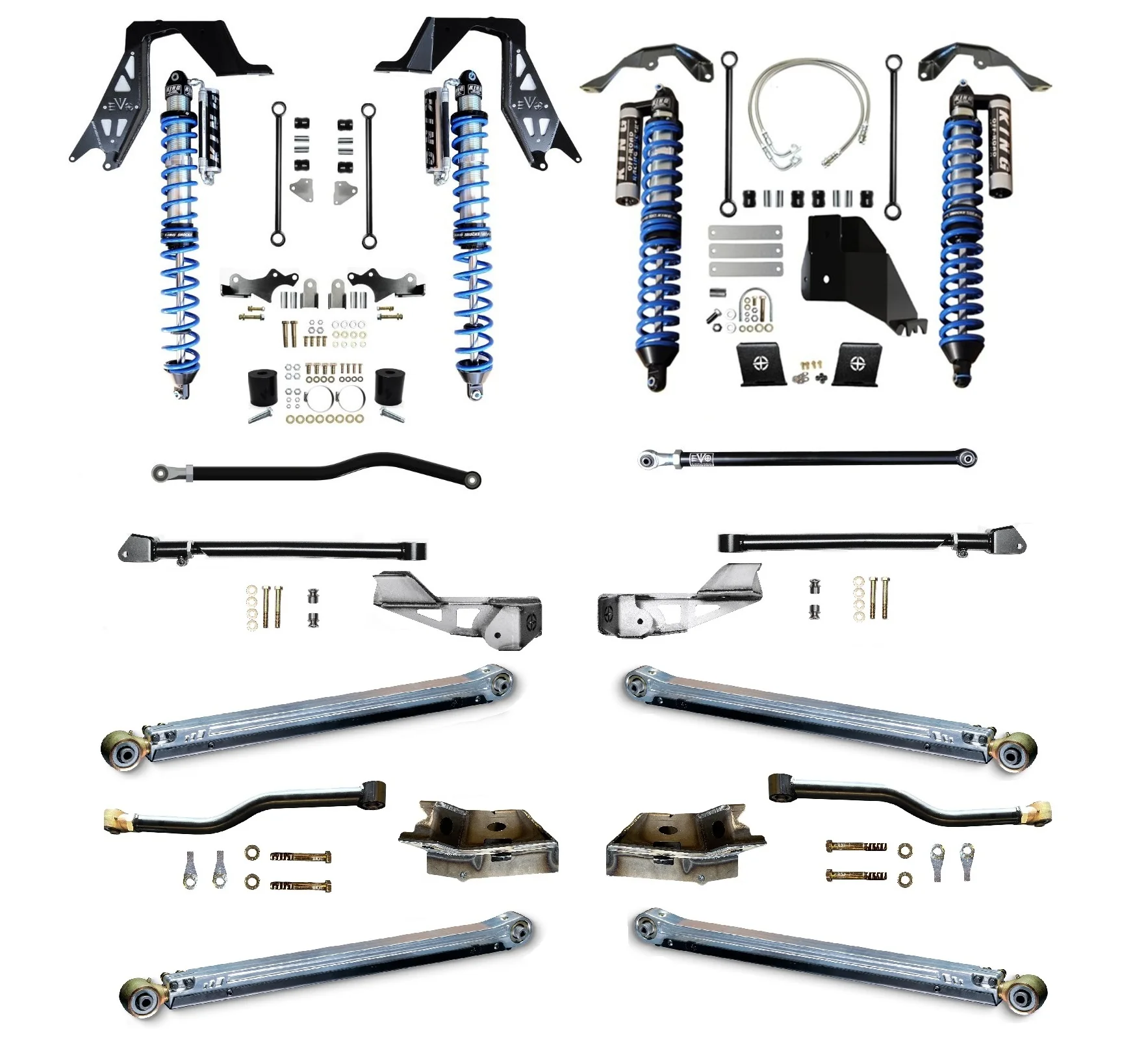 JT (GAS) 2.5 inch King Coilover Long Arm PRO PLUS GLADIATOR - Image 6