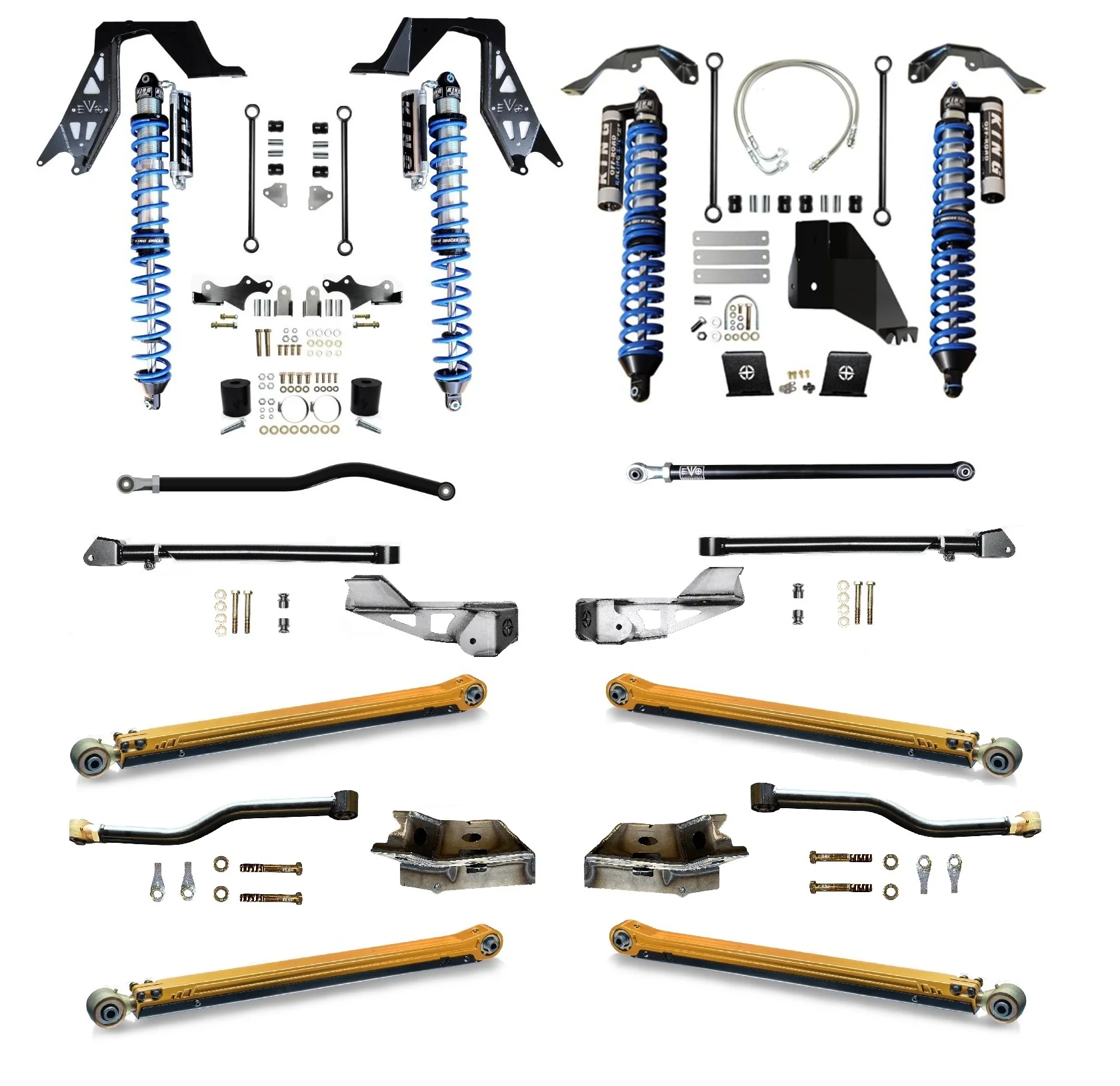 JT (GAS) 2.5 inch King Coilover Long Arm PRO PLUS GLADIATOR - Image 9