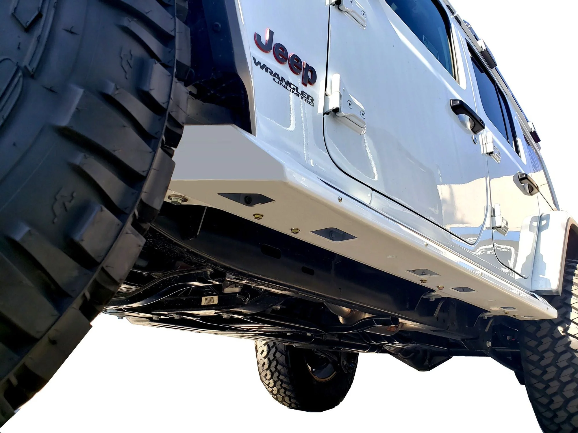 ROCKER STEPS WITH OPTIONAL BODY ROCKSKINS, 4 DOOR FOR JLU - Image 3